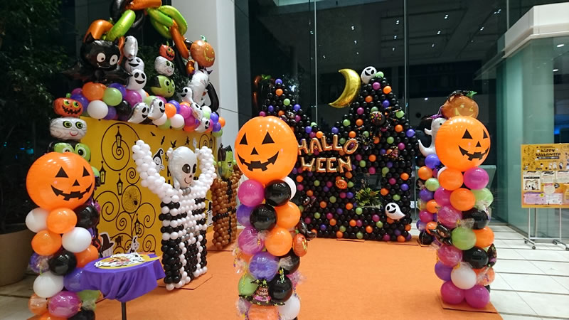 玉川高島屋様　ハロウィンイベントの様子