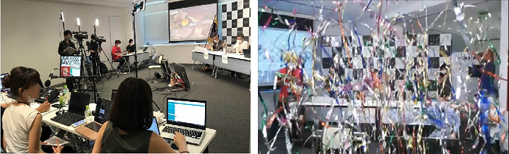 オンライン表彰の様子(2020年実施)