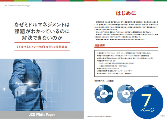 なぜミドルマネジメントは課題がわかっているのに解決できないのか